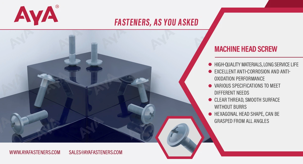 Machine Head Screw advantage
